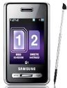 Best available price of Samsung D980 in Marshallislands