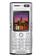 Best available price of Sony Ericsson K600 in Marshallislands